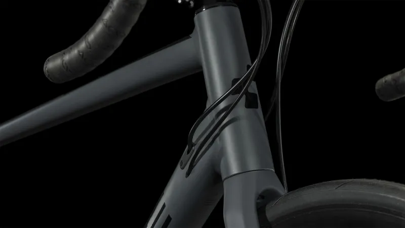 Cube Attain SLX Road Bike in Grey/Black-5